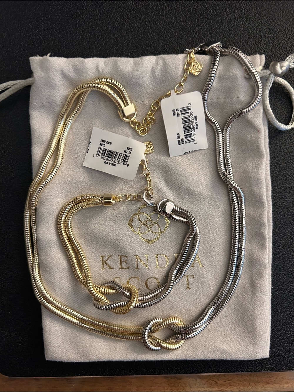 Kendra Scott Annie Chain Set in Mixed Metal